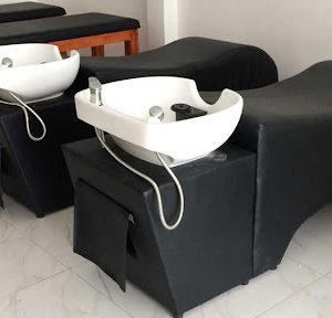 Giường gội đầu 2in1 – Bồn sứ vuông giá rẻ
