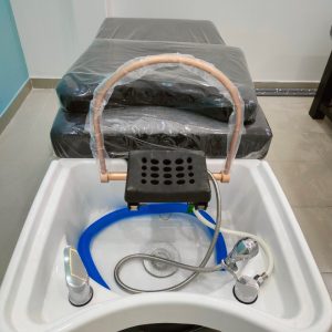 Giường gội đầu dưỡng sinh cao cấp – Bồn nhựa